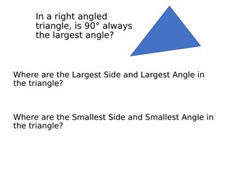 Intro to Trigonometry