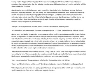 Y6 Diary Entry and Short Story Model Texts