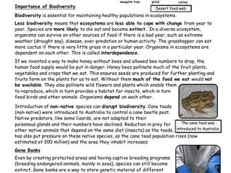 Biodiversity and Gene Banks