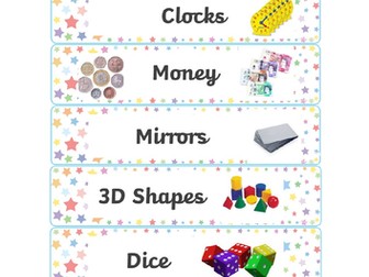 Maths Resources Labels