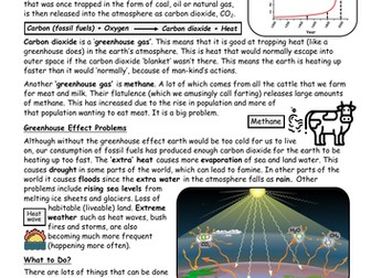 Earth's Atmosphere and Climate Change
