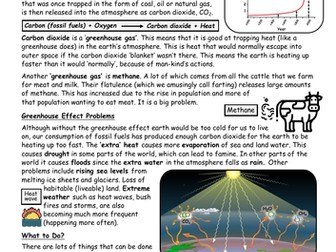 Earth's Atmosphere and Climate Change