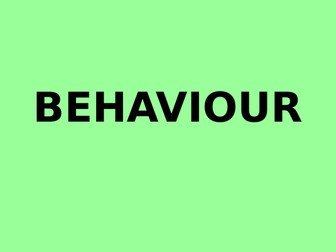 learned behaviour and instinct