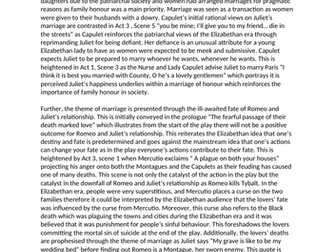 Model Theme of Marriage (Romeo and Juliet) 20 Marker