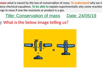 Conservation of mass