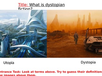 The Conventions of Dystopian Fiction