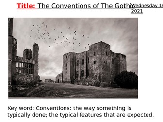 Introduction to Gothic Literature: Mini Scheme of Work
