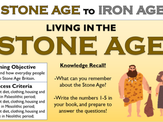 Stone Age to Iron Age - Living in the Stone Age!