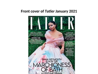 Tatler Magazine CSP (New for Exams 2022)