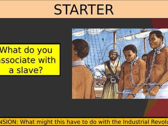 Why did slavery happen?