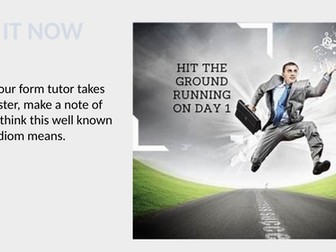 Back to school assembly