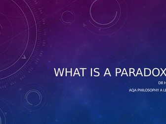 An introduction to paradoxes