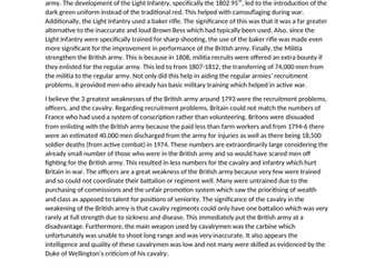 History British Army