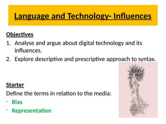 A Level Language and Media/topical Issues- OCR
