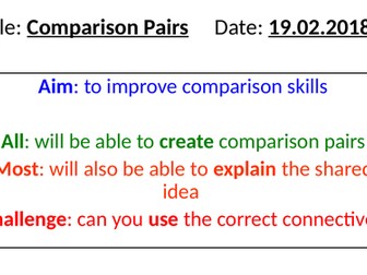 Introduction to Comparing Poems