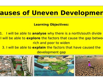 Causes of uneven development: Collaborative learning lesson
