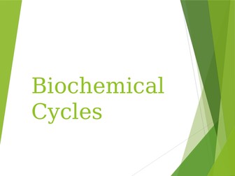 BIOCHEMICAL CYCLES