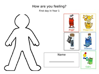 Colour Monster Activity
