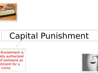 Capital Punishment/ Death Penalty