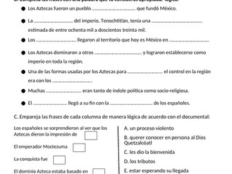 La caida del imperio Azteca- Conquistadores