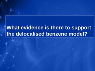 Benzene - Delocalised v's Kekule's Model