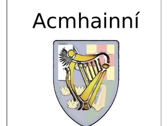 Irish Sentence Builders Resources/ Acmhainní Irish Sentence Builders