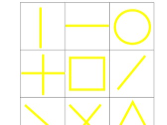 Basic assessment colour/shape/letter/number/writing