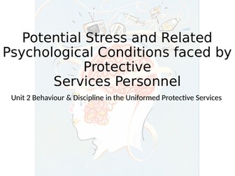 Level 3 RQF Uniformed Protective Services - Unit 2 Behavior & Discipline, Learning Outcome E