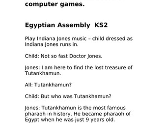 Assembly Ancient Egyptians KS2