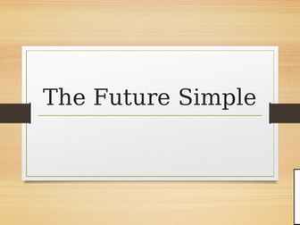 An introduction to the Spanish Future Simple tense