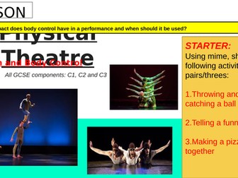 Year 9 Drama Physical Theatre
