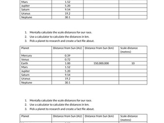 Scaled-down Space Run