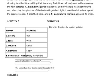 Low Ability Frankenstein's monster