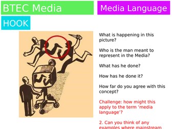 BTEC Media L3 Creative Digital Media Production- Unit 1 Resources
