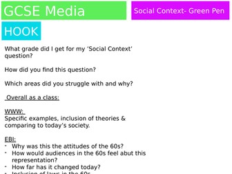 GCSE Media The Avengers Lessons