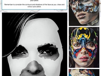 Art & Design Cover Lesson - Marvel Superheroes (Sandra Chevrier)