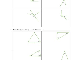 Year 9 Geometry and Measurement Revision