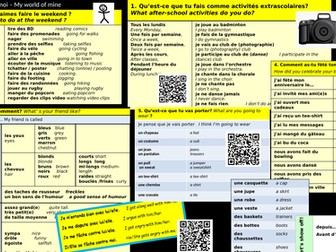 Dynamo 3 module 1 knowledge organiser