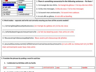 Dynamo 3.1 Comment as-tu fêté ton anniversaire?