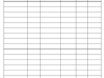 nth term, recurrence relationship and term to term worksheet
