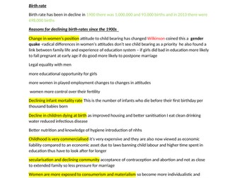 sociology demograpgy