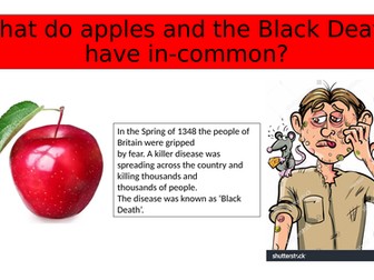 What caused the Black Death?