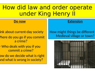 Henry II and the problem of law and order
