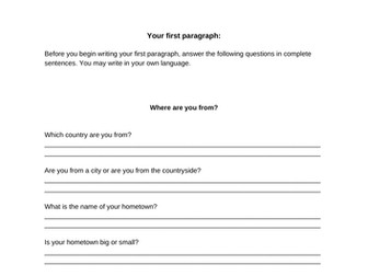 EAL Writing Workbook - Introductions
