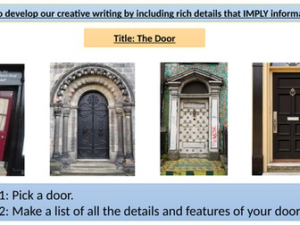 English Cover Lessons - Creative writing