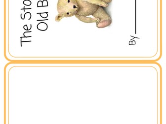 Old Bear Story Book Template