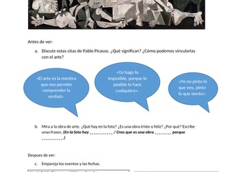La Guernica - Cultural Lesson For KS4