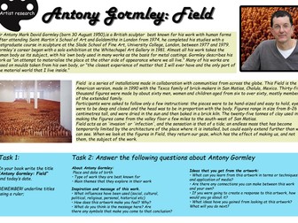 Artist Research: Antony Gormley