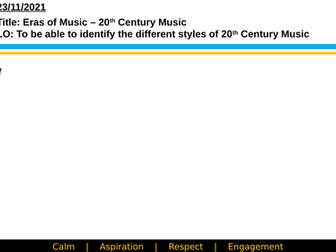 20th Century Music