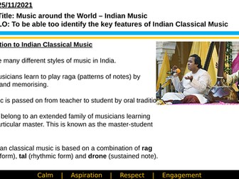 Indian Classical and Bhangra Music